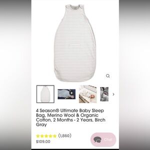 Woolino 4 Season Merino Wool Sleep Bag